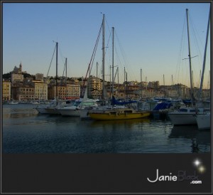 Port of Marseille Sailboats and Fishing Boats