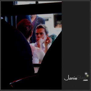 A Couple Steals a Few Moments Over Lunch on a restaurant Patio